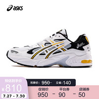 ASICSTIGER亚瑟士 中性运动休闲鞋GEL-KAYANO 5 OG  1021A163【AT】 白色/黑色 42.5