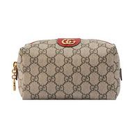 GUCCI 古驰 OPHIDIA系列 女士帆布手拿包 548393 K5I5G 9778 红色 中号