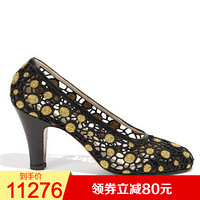 Ferragamo菲拉格慕女鞋高跟鞋Tavarnelle花边鞋跟10厘米01C248 718859 37.5