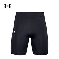 安德玛官方UA HeatGear男子运动紧身五分裤Under Armour1356177 黑色001 XXL