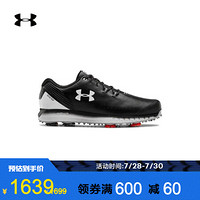 安德玛官方UA HOVR男子高尔夫鞋Under Armour3023326 黑色001 43