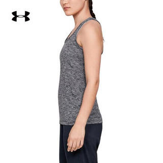 安德玛官方UA Tech Twist女子运动背心Under Armour1275487 黑色001 L