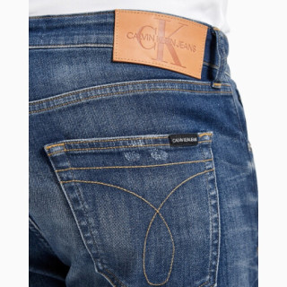 商品ck jeans 2020春夏款 男装中腰时髦楔形牛仔裤ckj055 j315368 1a4