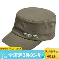 KANGOL帽子男帽女帽鸭舌帽军帽平顶帽9720BC包税-1 Green L/XL