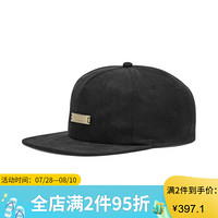 PUMA彪马男女款棒球帽绒面金属徽章街头帽平檐帽022397 Puma Black Adult