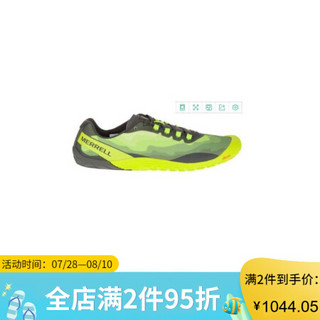 Merrell迈乐男鞋赤脚鞋透气网眼减震舒适低帮运动鞋29191M Lime/Black 10