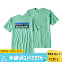 Patagonia巴塔哥尼亚T恤男休闲圆领短袖39178 BNDB S