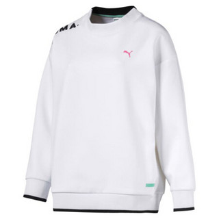 PUMA彪马女款卫衣Chase休闲上衣576812 白色Puma White XS