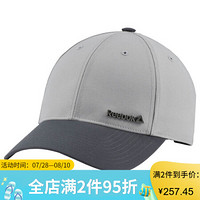 Reebok锐步男款棒球帽遮阳帽CE0957 浅灰Medium Grey-CE0960 OSFA