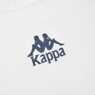 Kappa卡帕男款运动短袖休闲T恤夏季半袖 2020|KPCSATD01 韩国白-001 L