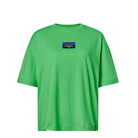Kappa卡帕女运动短袖休闲圆领印花T恤夏季半袖2020新款|K0A42TD87 水草绿-3202 XS