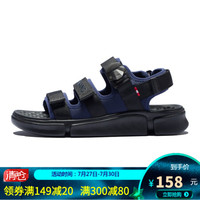 诺诗兰2020春夏户外男式沙滩鞋休闲防滑软底凉鞋 FS095027 藏蓝色/黑色 42