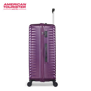 美旅20寸网红行李箱密码拉杆箱万向飞机轮时尚旅行箱女GE4 25英寸（有侧把手，侧珠） 罗兰紫