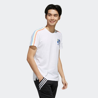 adidas NEO M CS SKT TEE 2 男子运动T恤 FL3579 白色 XXXL