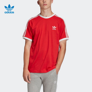 阿迪达斯官网adidas 三叶草 3-STRIPES TEE 男装运动短袖T恤FM3770 如图 L