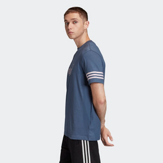 阿迪达斯官网 adidas 三叶草 OUTLINE TEE 男装运动短袖T恤FM3896 如图 L