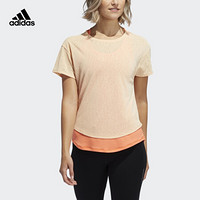 阿迪达斯官网adidas ADAPT TEE W女装跑步运动短袖T恤EK2915 如图 S