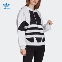 阿迪达斯官网adidas 三叶草 LRG LOGO HOODIE女装运动套头衫FS1306 如图 38