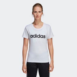 阿迪达斯官网 adidas W D2M LO TEE 女装训练运动短袖T恤DU2080 如图 M