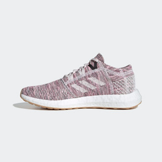 阿迪达斯官网 adidas PureBOOST GO W 女鞋跑步运动鞋B75824 锡/白/白 38.5(235mm)