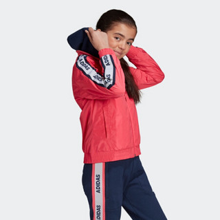 阿迪达斯官方 adidas YG 2-IN-1 JKT 大童训练针织夹克EK0223 如图 140CM