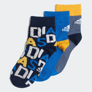 阿迪达斯官网 adidas GR SOCK 3PP 大童训练运动袜子ED8621 ED8621 KXXL