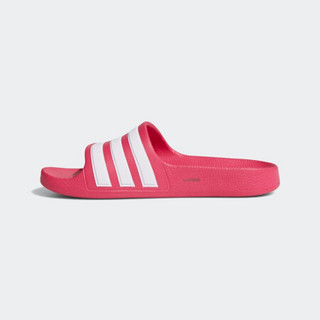 阿迪达斯官网 adidas ADILETTE AQUA K 小童游泳运动鞋EF1749 天然洋红/亮白 31.5(190mm)