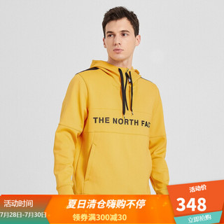 TheNorthFace北面舒适柔软针织上衣男户外|46HC K02/黄色 L