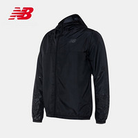 New Balance NB官方 男梭织外套AMJ93241时尚简约上衣 BK AMJ93241 XL