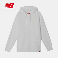 New Balance NB官方男款针织上衣AMT93569连帽休闲卫衣 WT AMT93569 XL