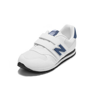 New Balance nb童鞋 男女童春4~14岁 魔术贴运动鞋YV373 黑色/YV373BG 30