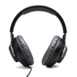 JBL 杰宝 QUANTUM100 耳罩式头戴式有线耳机 黑色 3.5mm