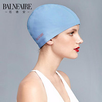 范德安闪耀系列游泳帽 品质硅胶外涂层 柔软贴合 防水性能出众BYM009 浅蓝色
