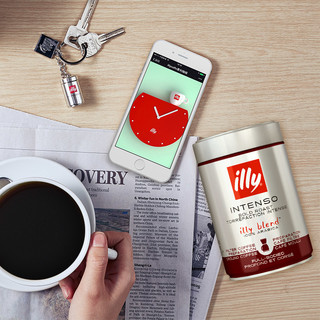 illy 意利 意大利 深度烘培 咖啡粉 250g*2罐