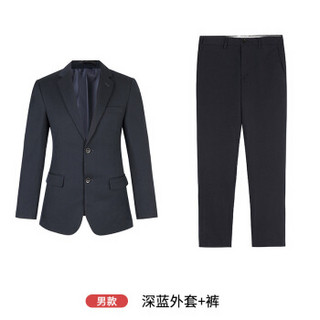 尚格帛 小西装套装2019秋冬季新品男女款白领酒店前台西装工作服正装 cchXZ698 （女）灰西装+西裤 4XL