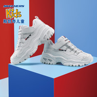 Skechers斯凯奇2020春季新款女童纯色熊猫运动鞋302225L 30 白色/多彩色/WML