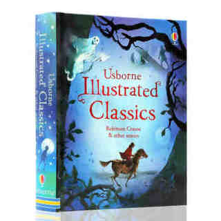 Illustrated Classics Robinson Crusoe & other stories 进口故事书