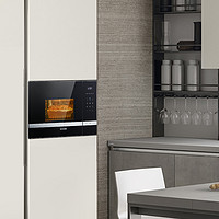 西门子 BE525LMS0W 嵌入式微蒸烤一体机 20L