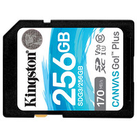 Kingston 金士顿 SD存储卡 高速相机内存卡sd class10 U3 V30 SDG3/256G【170M/S