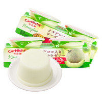 可尼斯（CorNiche）马来西亚进口 密瓜味乳酸菌椰果果冻布丁 休闲食品儿童零食  4杯装 320g