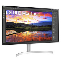 LG 乐金 32UN650-W 31.5英寸 IPS FreeSync 显示器（3840×2160、60Hz、95I-P3、HDR10）