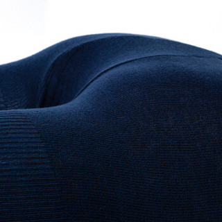 日本厚木ATSUGI保暖含羊毛毛混编织竖条打底裤袜AM1100 黑色LLL身高155-170cm