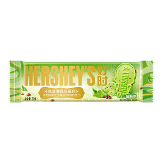 好时（Hershey’s）冰激凌风味系列（日式抹茶红豆味 曲奇白巧克力）30克排块