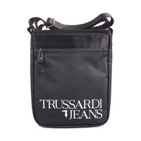 TRUSSARDI JEANS 杜鲁萨迪 19秋冬新款 男士黑色聚酯纤维单肩包 71B00173 9Y099999 K299