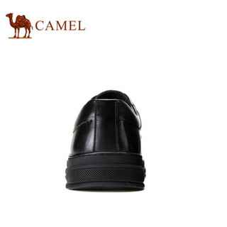 骆驼（CAMEL） 正装鞋商务男士牛皮软底系带皮鞋 A032005200 黑色 41