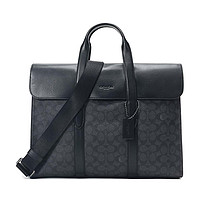 COACH 蔻驰 男士手提斜挎包 39775 QBCHR 黑色 中号