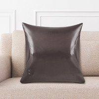 摩摩哒轻奢皮靠按摩抱枕