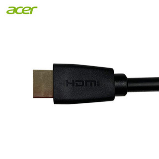 宏碁(acer)HDMI线 4K数字高清线2米 3D视频线工程级笔记本电脑机顶盒连接电视投影仪连接线 官方标配