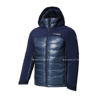 Columbia 哥伦比亚 钛金系列 男士户外羽绒服 WE0862-464 蓝色 L