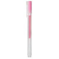 無印良品 MUJI 無印良品 凝胶中性墨水圆珠笔 学生文具 粉色 0.38mm